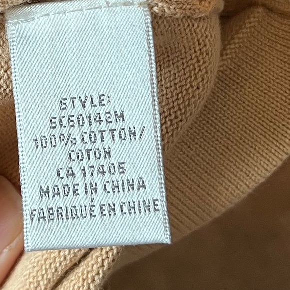 Conrad C Collection Cotton Turtleneck Sweater size large - Picture 9 of 9